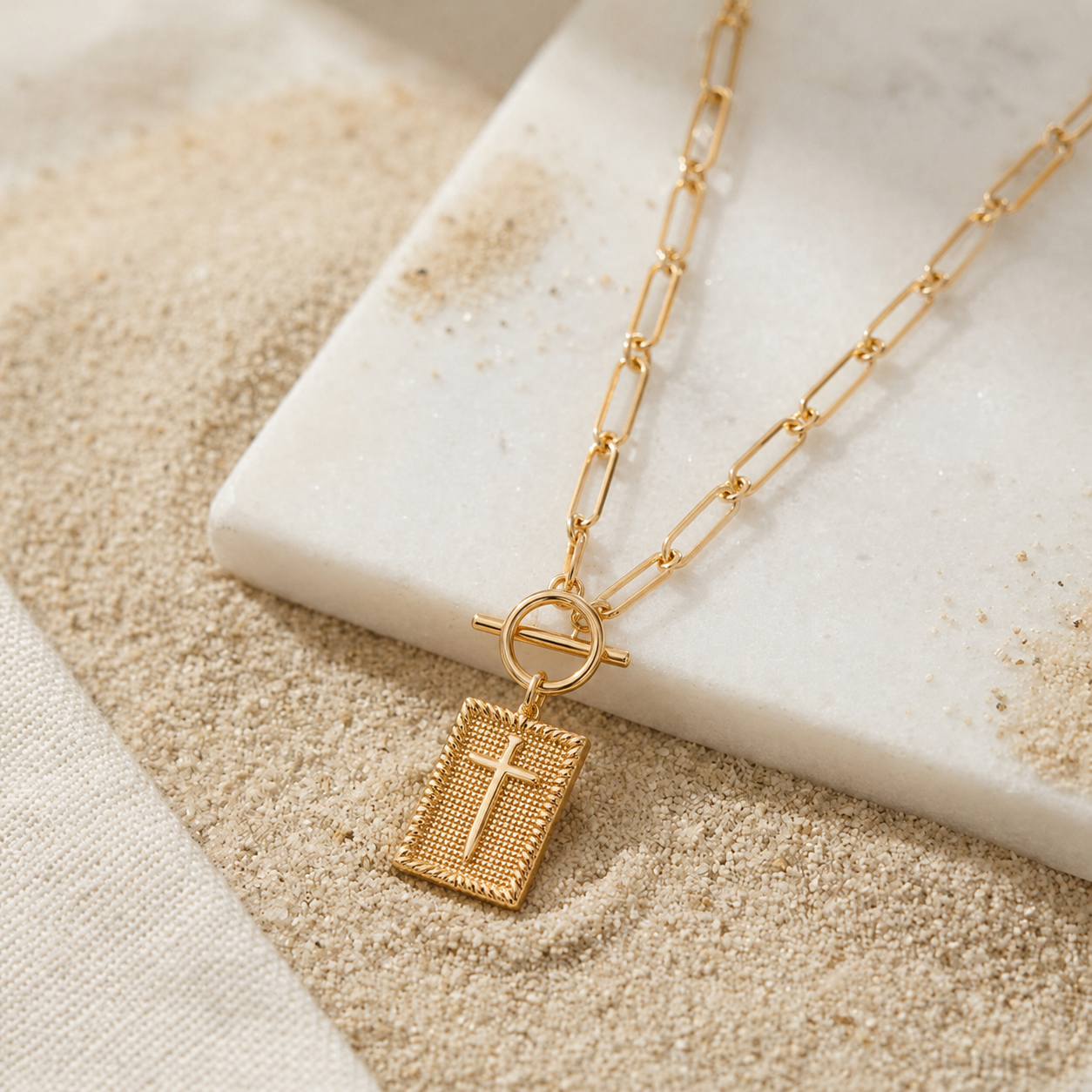 Colgante Altaris, Cruz 18K