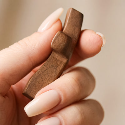 Set de 3 Cruces de Madera Decorativas | Símbolo con Significado | Para Hogar, Oficina o Regalo Especial