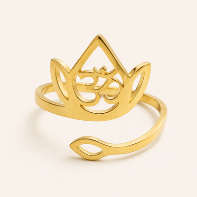 AZURA RING · Stainless steel (adjustable)