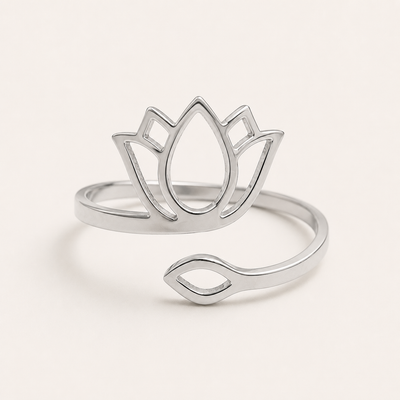 AZURA RING · Stainless steel (adjustable)