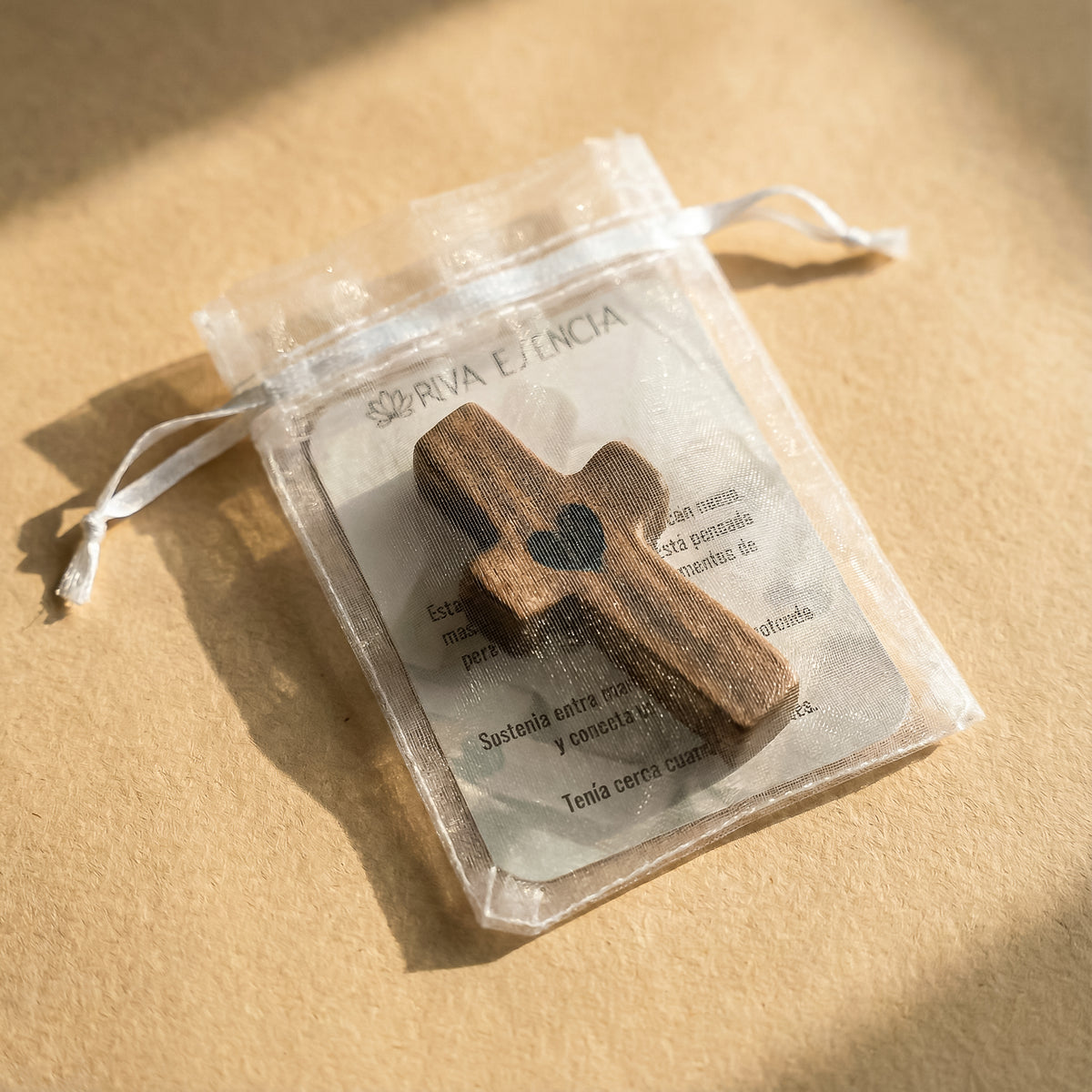 Hand Cross Walnut wood