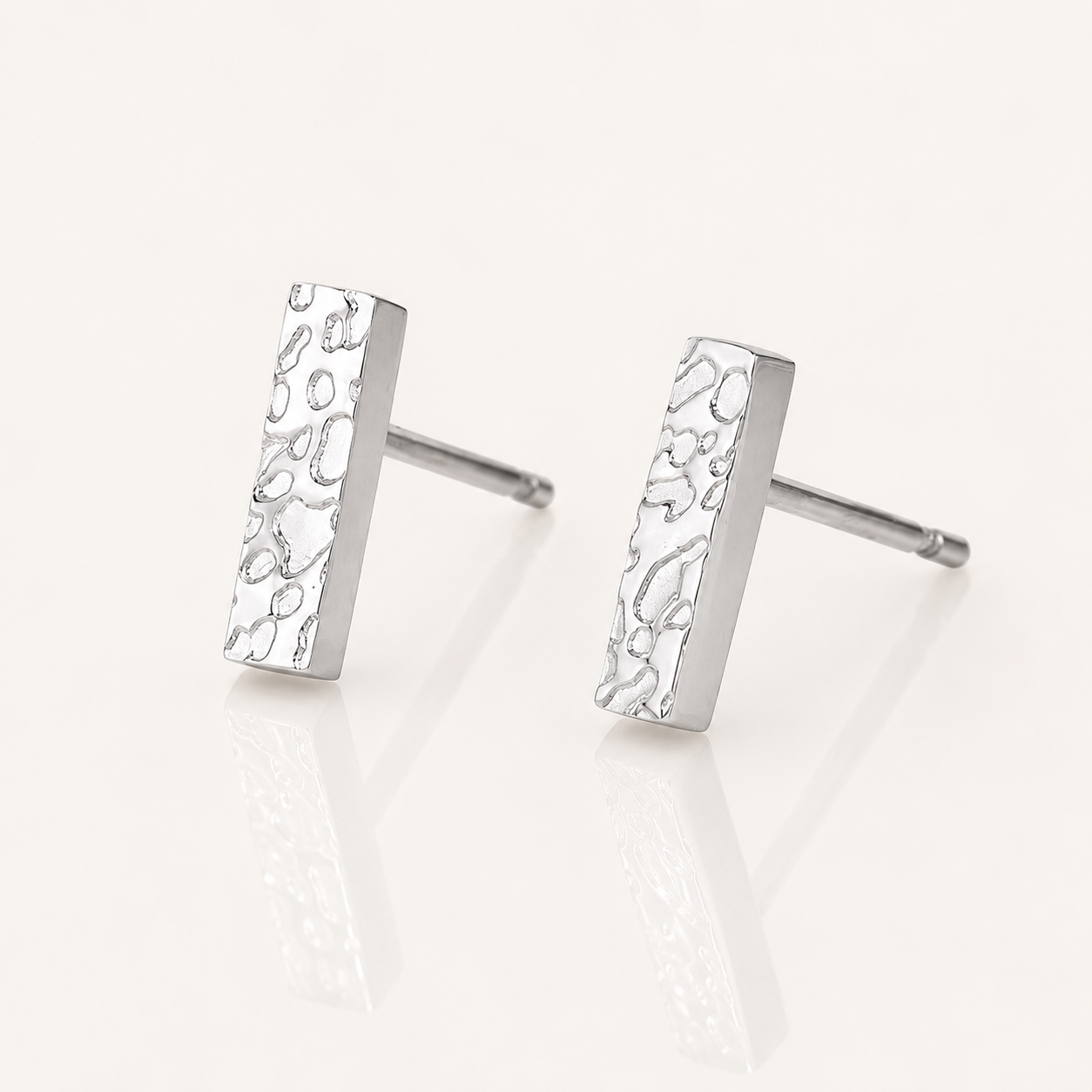 Pendientes Eira bañados en oro 18k