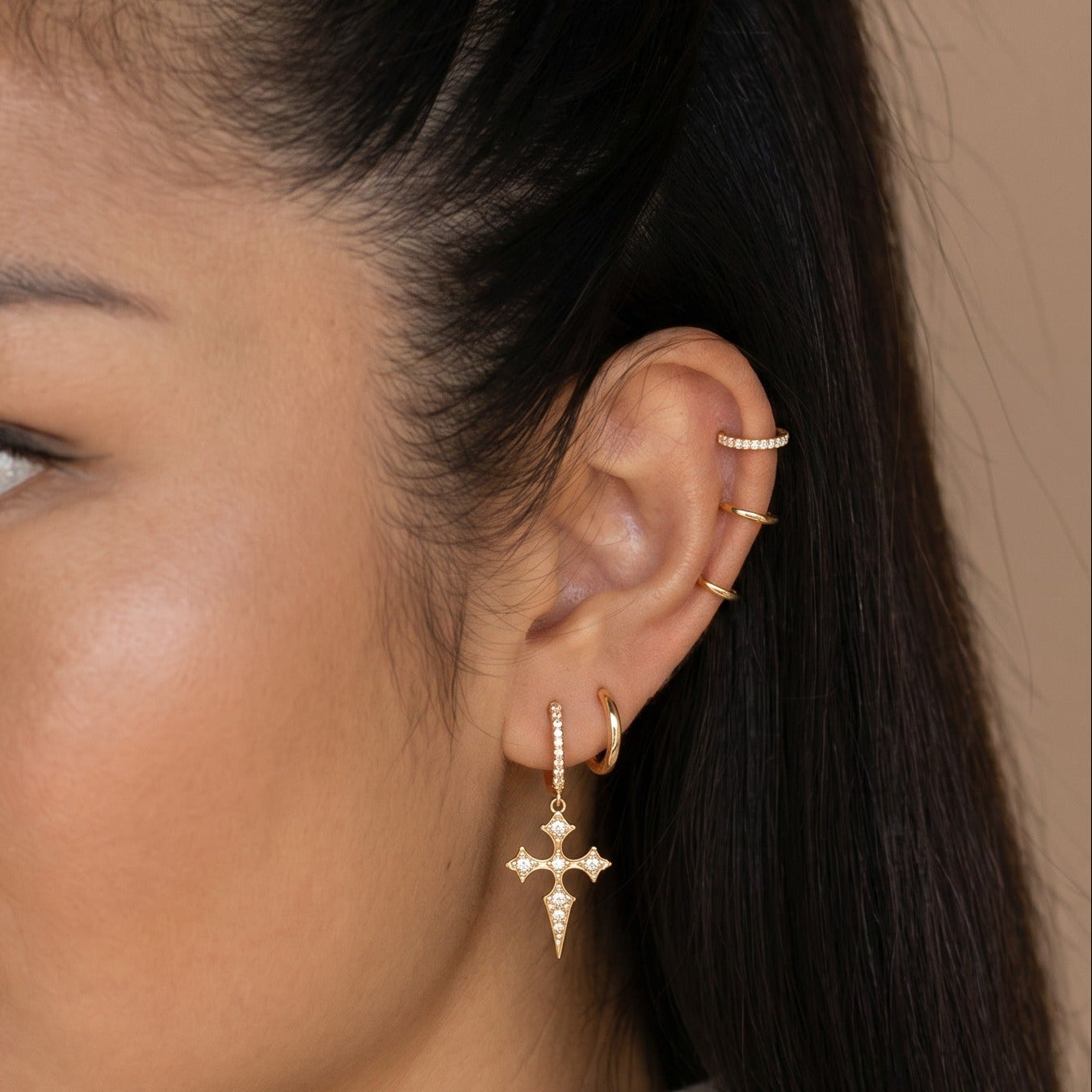 Pendiente Ear Cuff Mireya