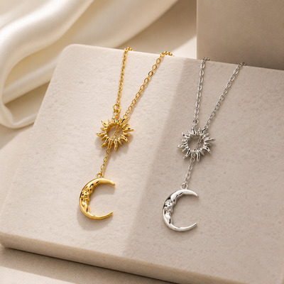 Colgante Sol y Luna