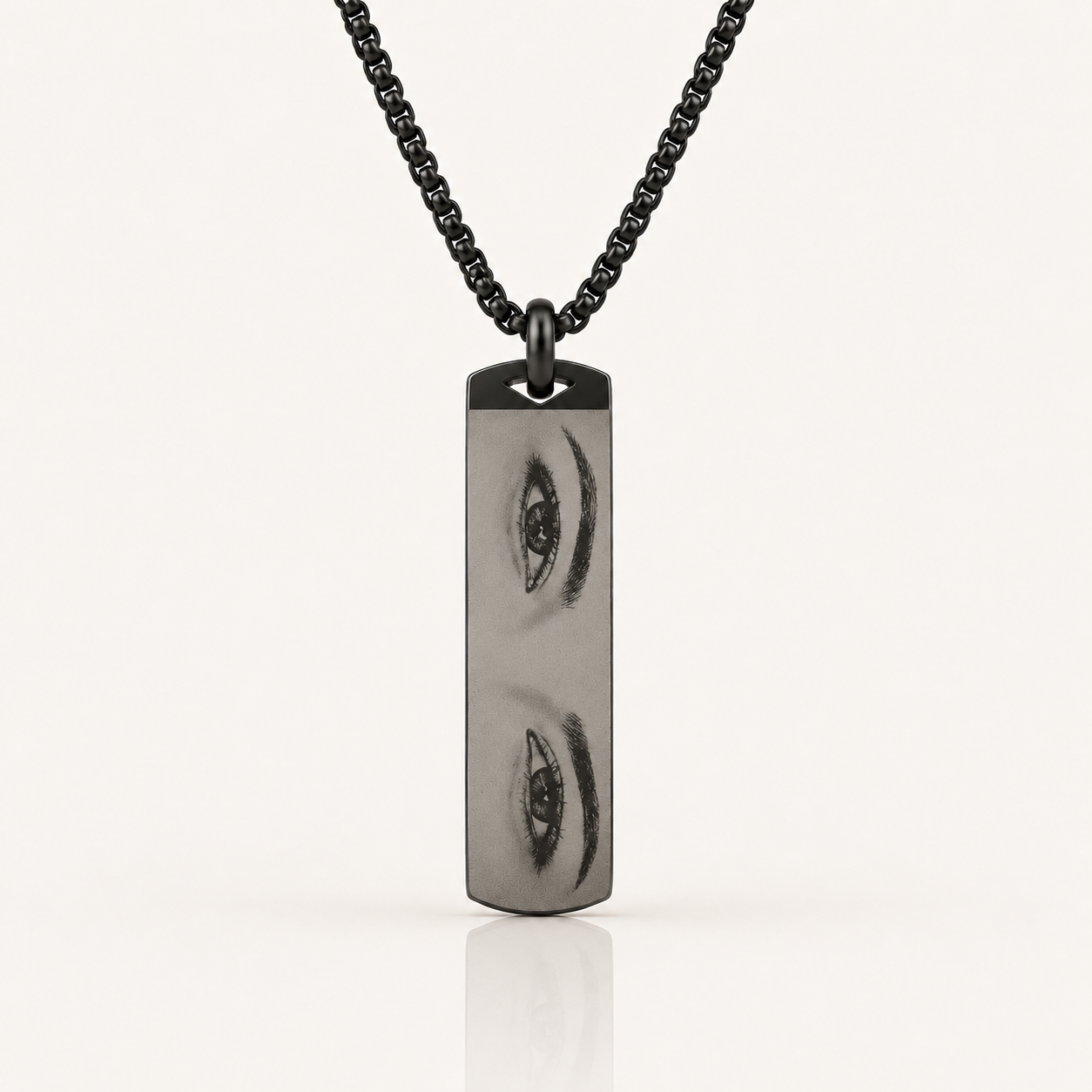Custom Spiritual Design Plate Pendant