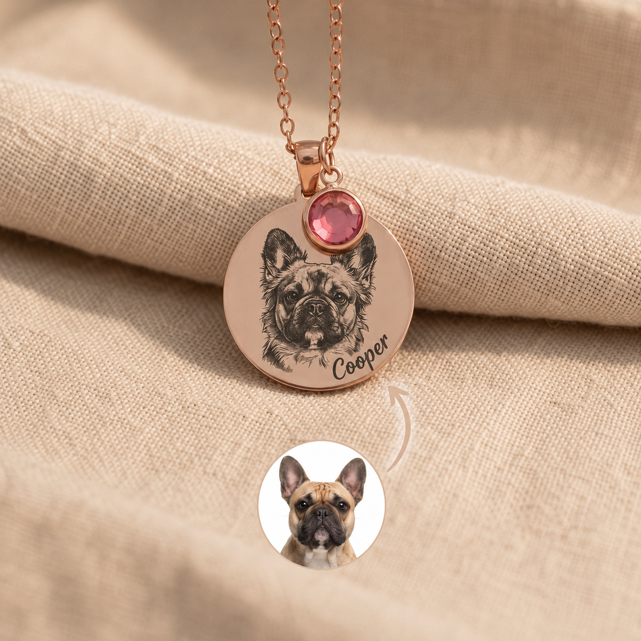 Love Lock Pendant Personalized Engraved Message