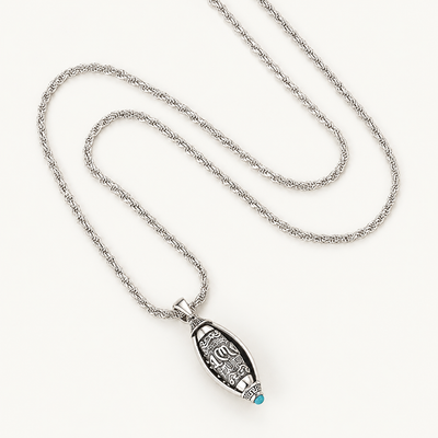 Rotating Om Mani Padme Hum Pendant