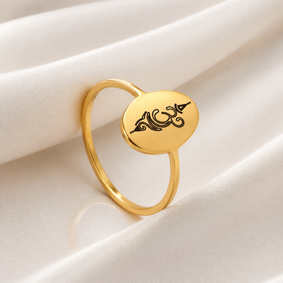Némesis Lotus Unalome Ring
