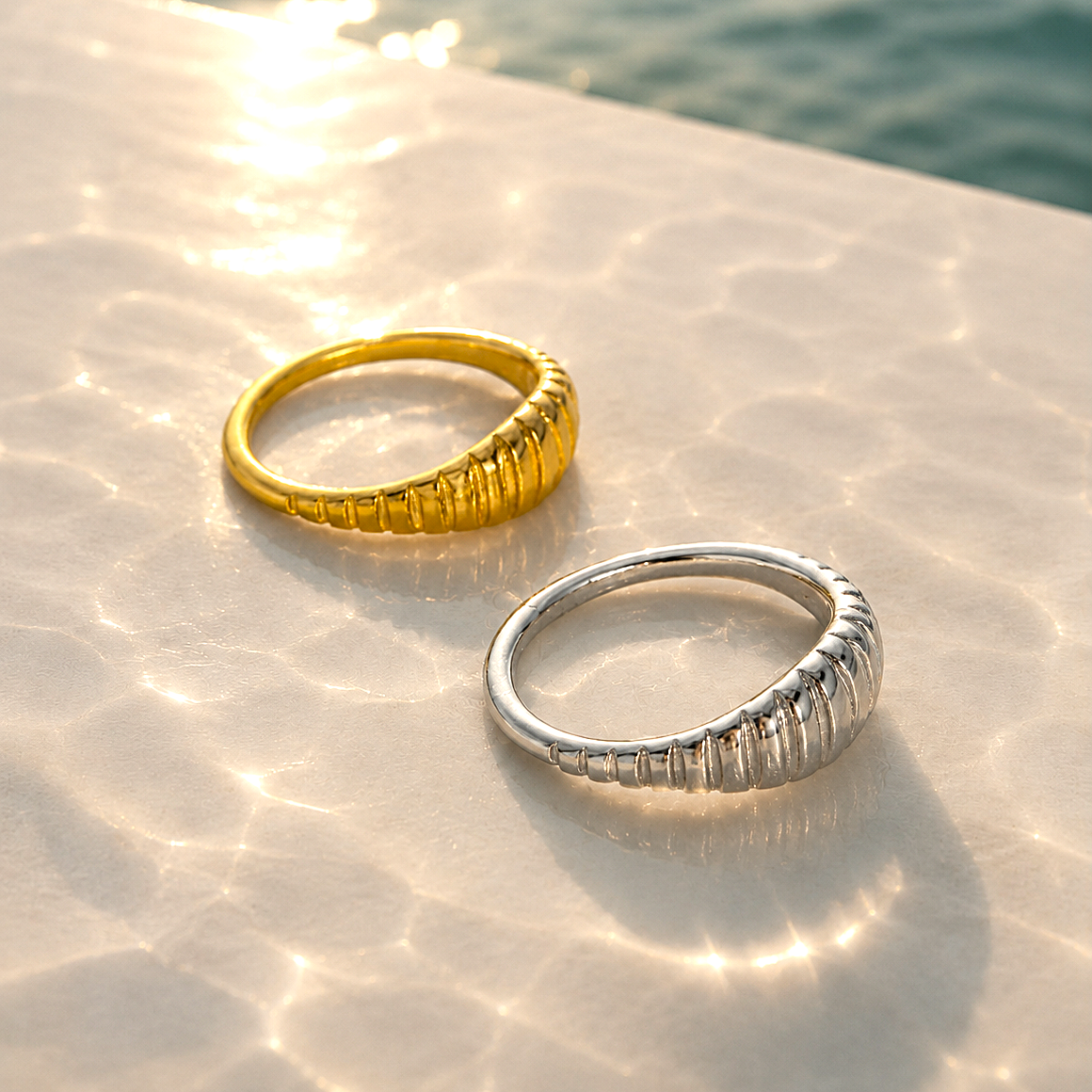 Némesis Lotus Unalome Ring