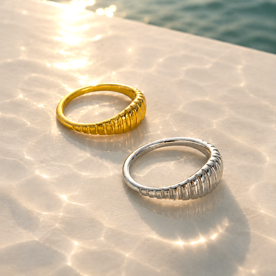 Némesis Lotus Unalome Ring