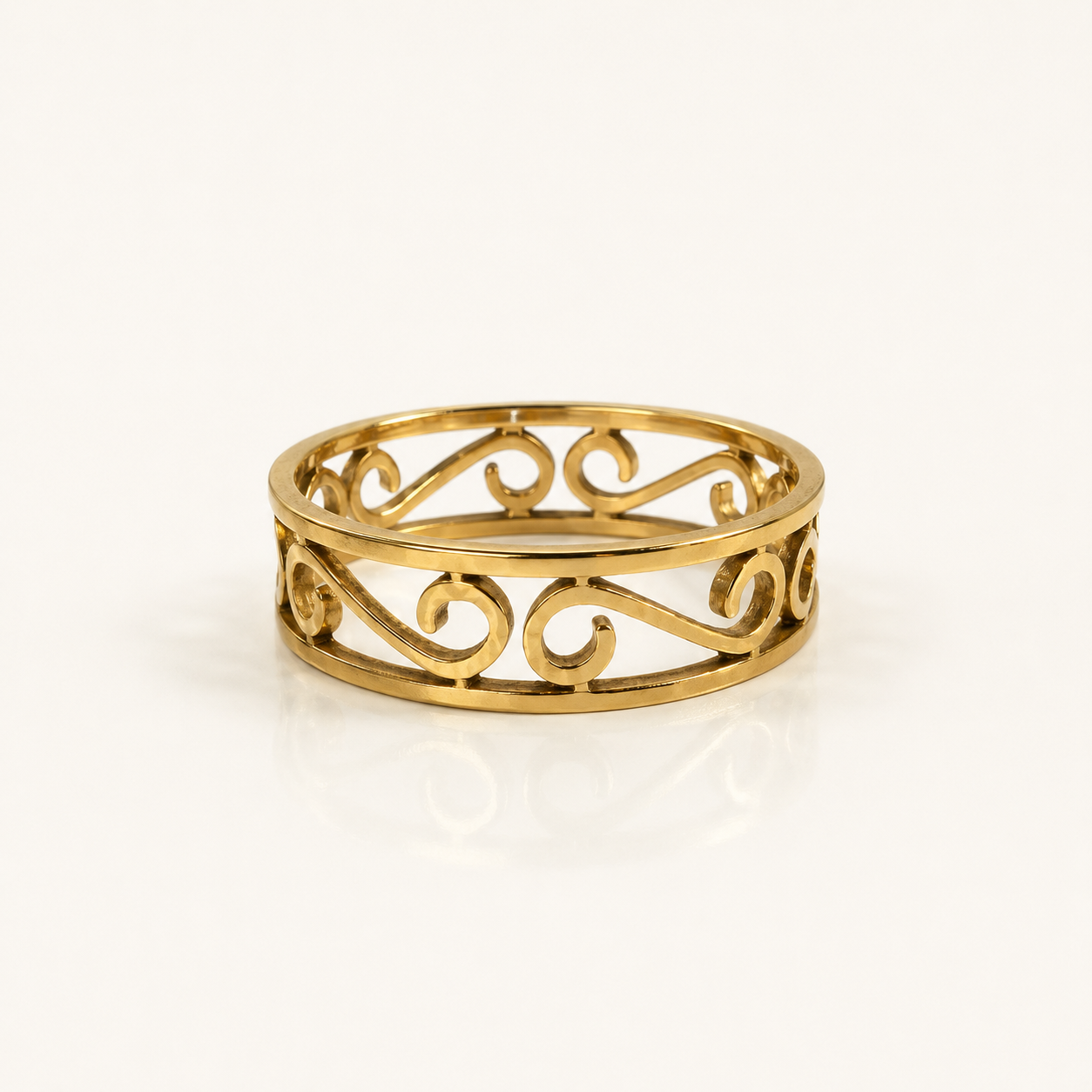 Némesis Lotus Unalome Ring