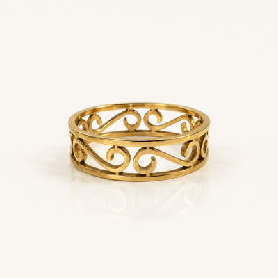 Némesis Lotus Unalome Ring