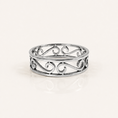 Némesis Lotus Unalome Ring