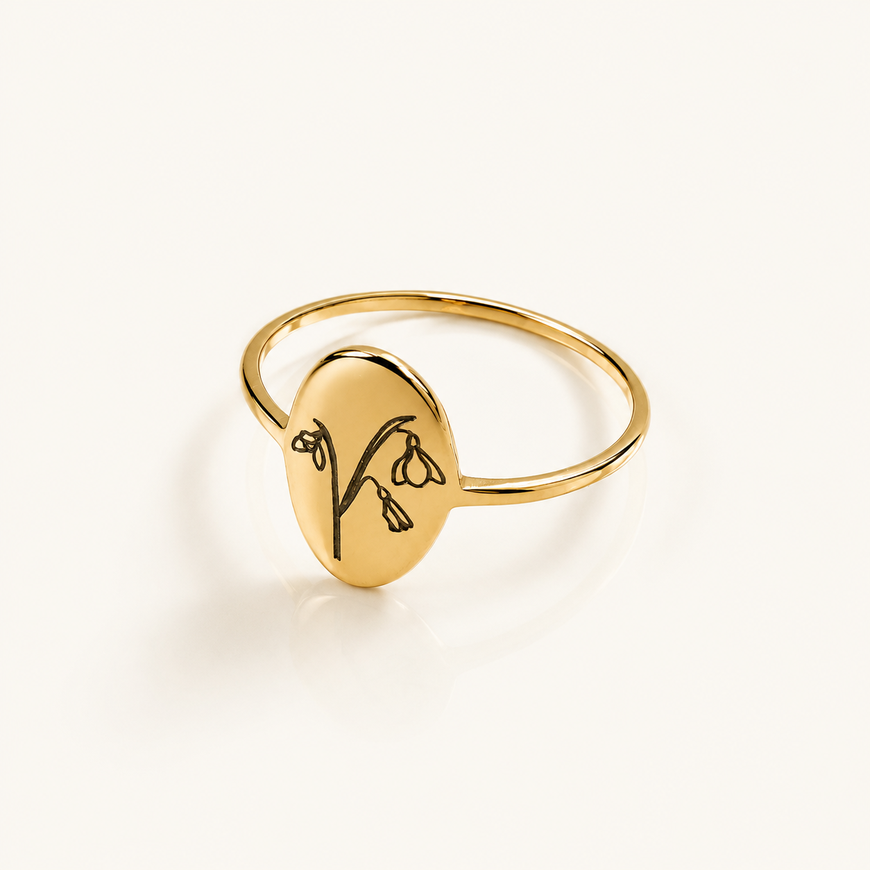 Némesis Lotus Unalome Ring