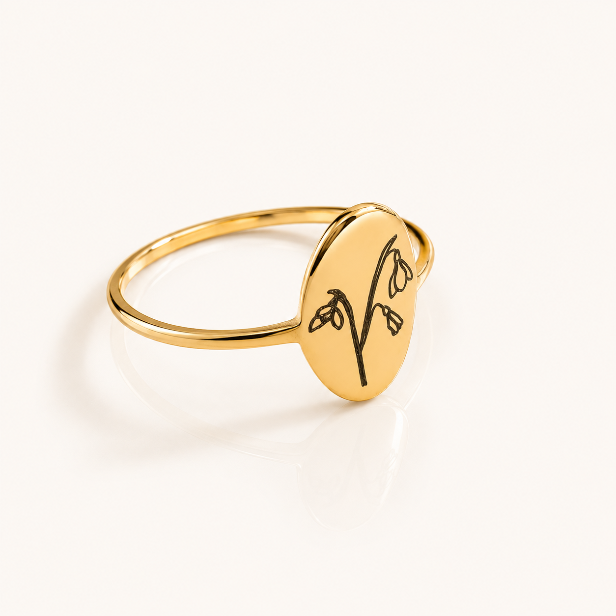 Némesis Lotus Unalome Ring