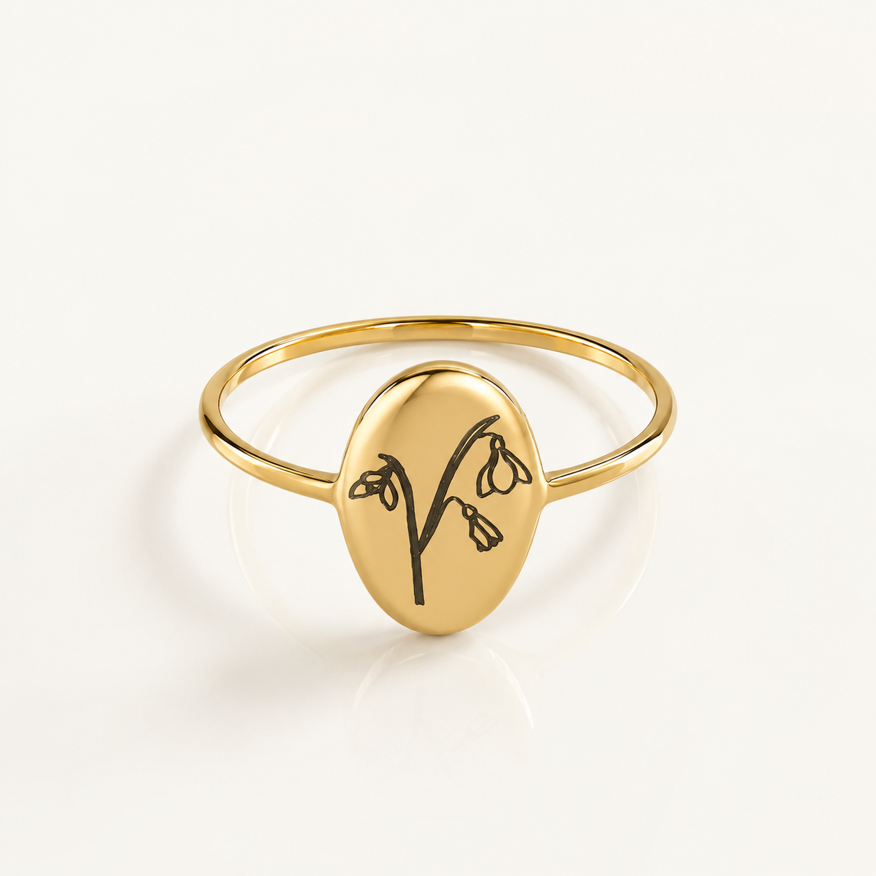 Némesis Lotus Unalome Ring