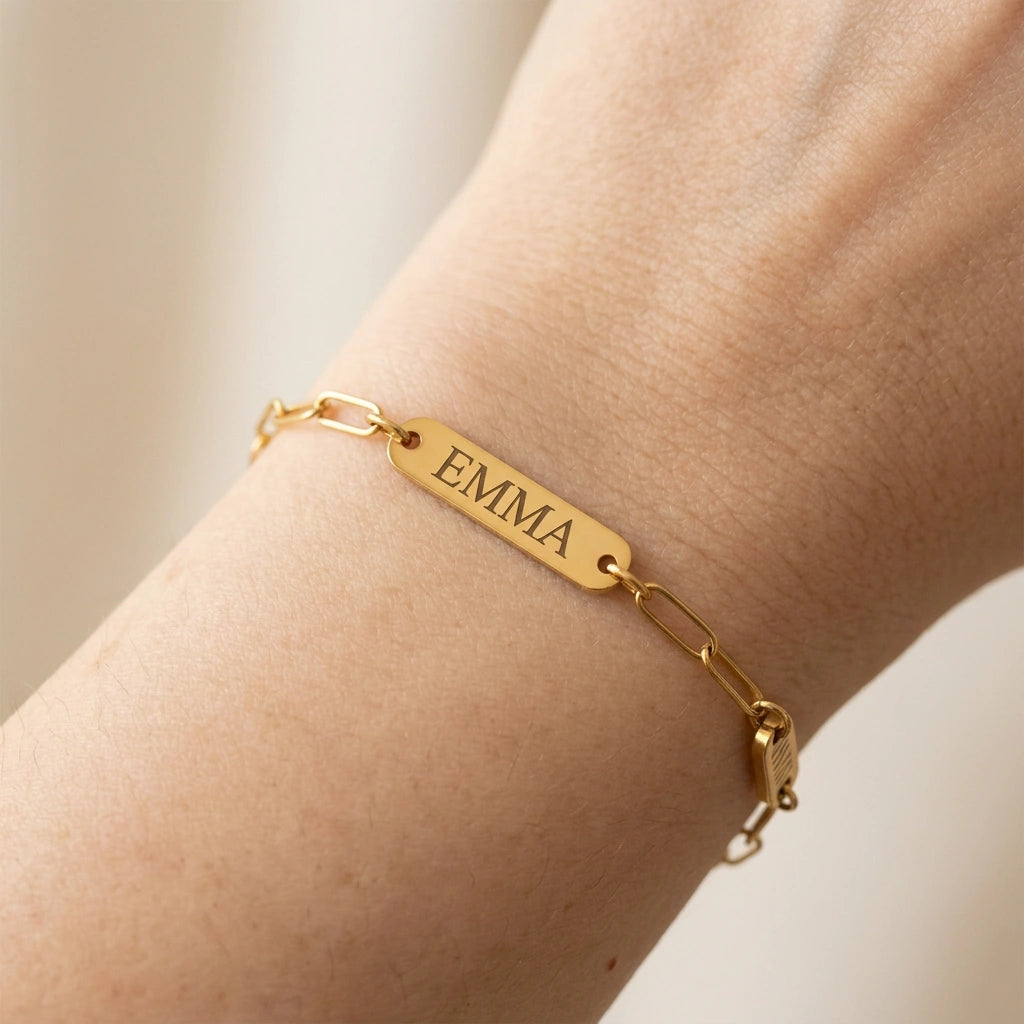 Promise Bracelet with 3 Personalized Names