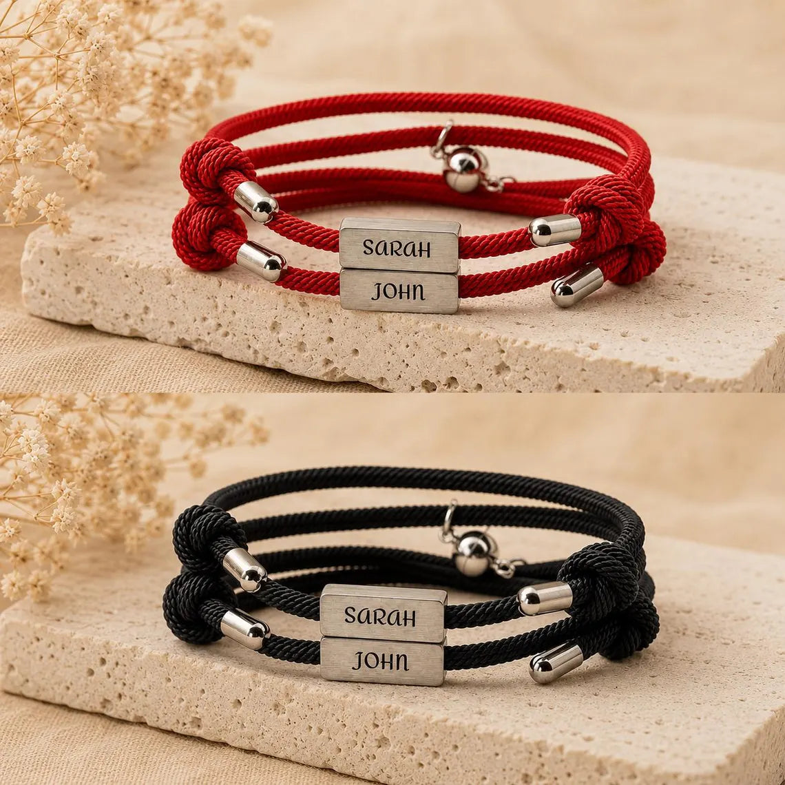 Pulseras Dos Almas, Pack 2 unds