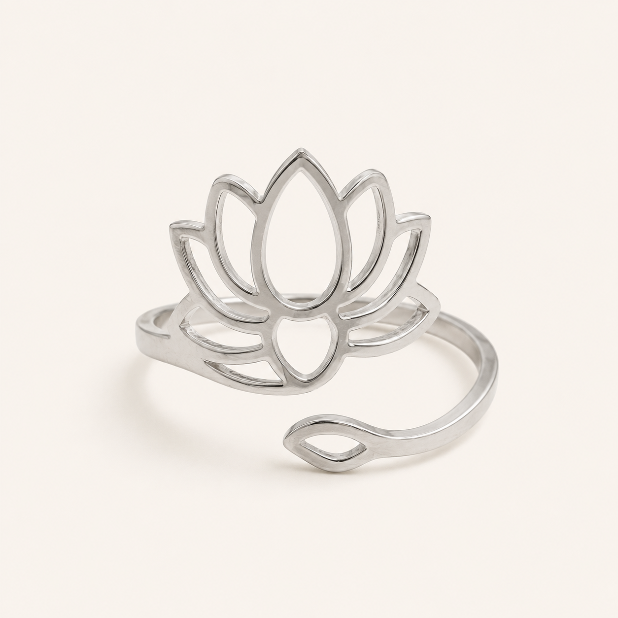 AZURA RING · Stainless steel (adjustable)