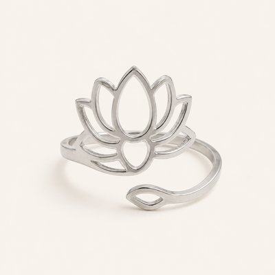 AZURA RING · Stainless steel (adjustable)