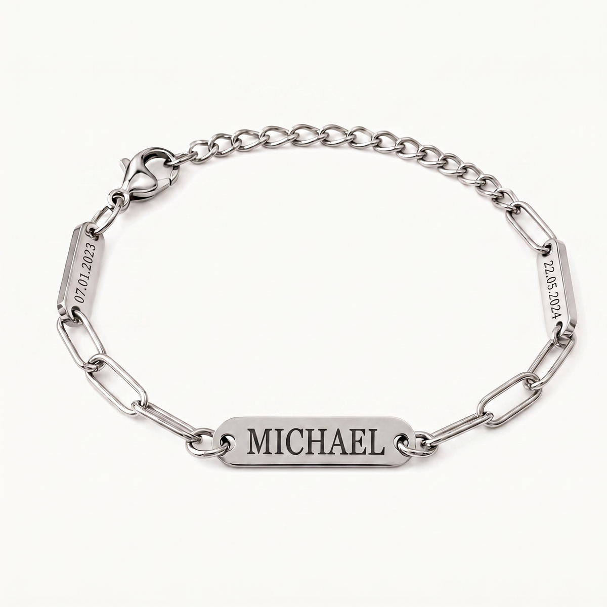 Promise Bracelet with 3 Personalized Names