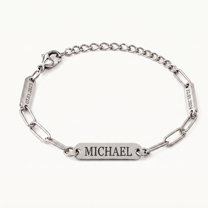 Promise Bracelet with 3 Personalized Names